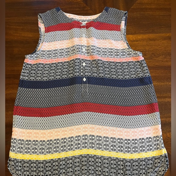 TALBOTS Small Multicolor Sleeveless Top - Picture 1 of 7